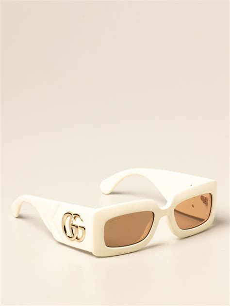 white gucci glasses|Gucci black white sunglasses.